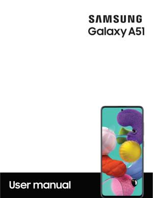 Samsung Galaxy A51 A515U User Manual