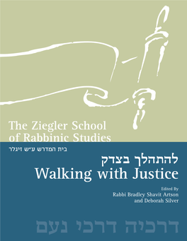 Social Justice and Israeli Society Rabbi Michael Graetz and Rabbi Tzvi Graetz