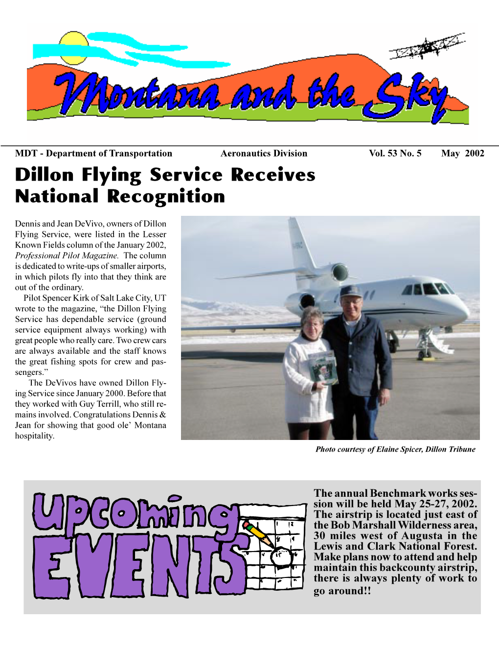 Dillon Flying Service Receives National Recognition