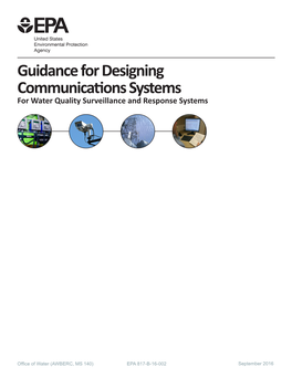 Guidance for Designing Communications Systems for Water Quality Surveillance and Response Systems