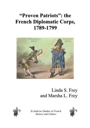 The French Diplomatic Corps, 1789-1799