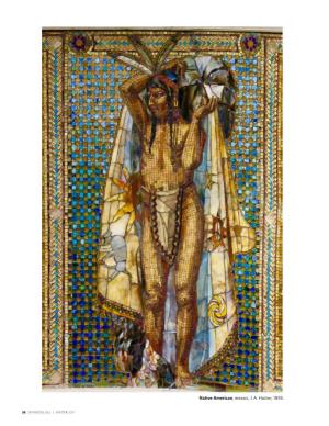 Native American, Mosaic, J.A. Holzer, 1895