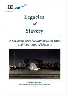 A Resource Book for Managers of Sites and Itineraries of Memory