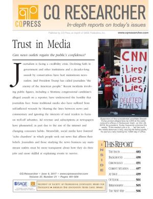 CQR Trust in Journalism