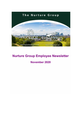 Nurture Group Employee Newsletter