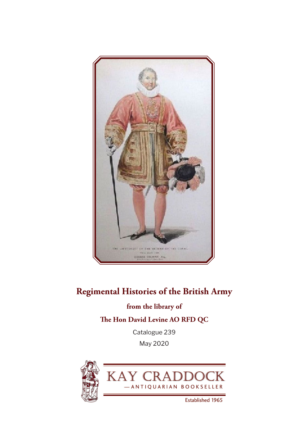 Regimental Histories of the British Army