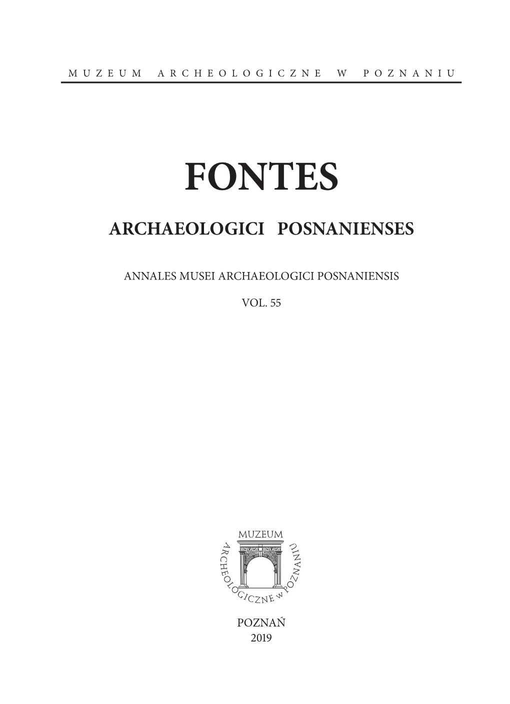 Fontes Archaeologici Posnanienses