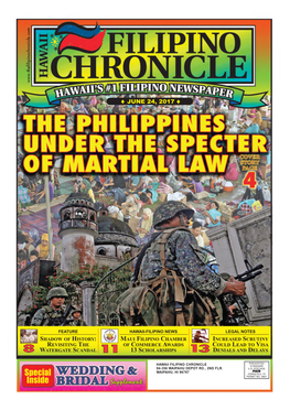 June 24, 2017 Hawaii Filipino Chronicle  1