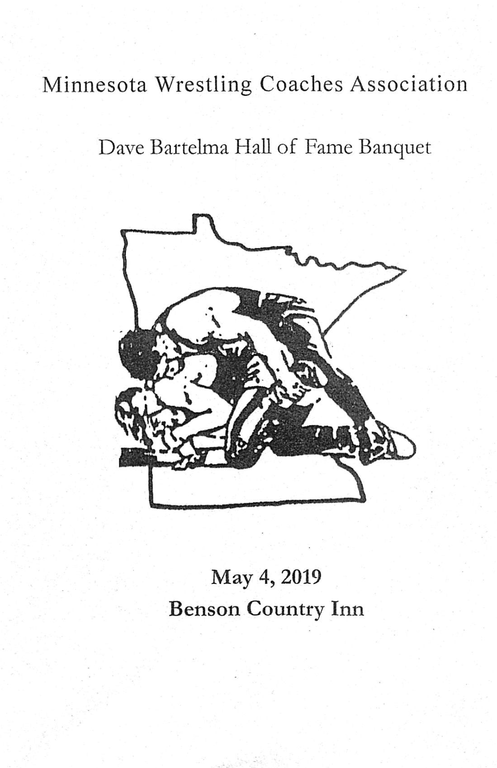 2019 MWCA Bartelma Hall of Fame Program