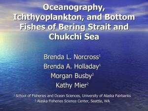 Fisheries Oceanography of the Bering and Chukchi Seas