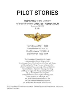 Pilot Stories