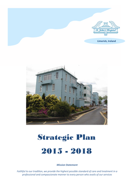 Strategic Plan 2015 - 2018