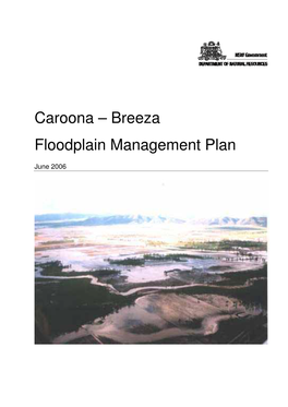 Floodplain Management Plan