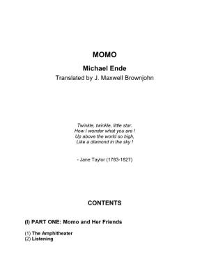 Michael Ende Translated by J