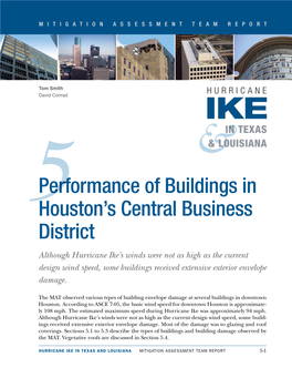 Performance of Buildings in Houston's Central Business District 5