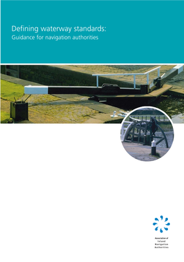 Defining Waterway Standards: Guidance for Navigation Authorities 10370