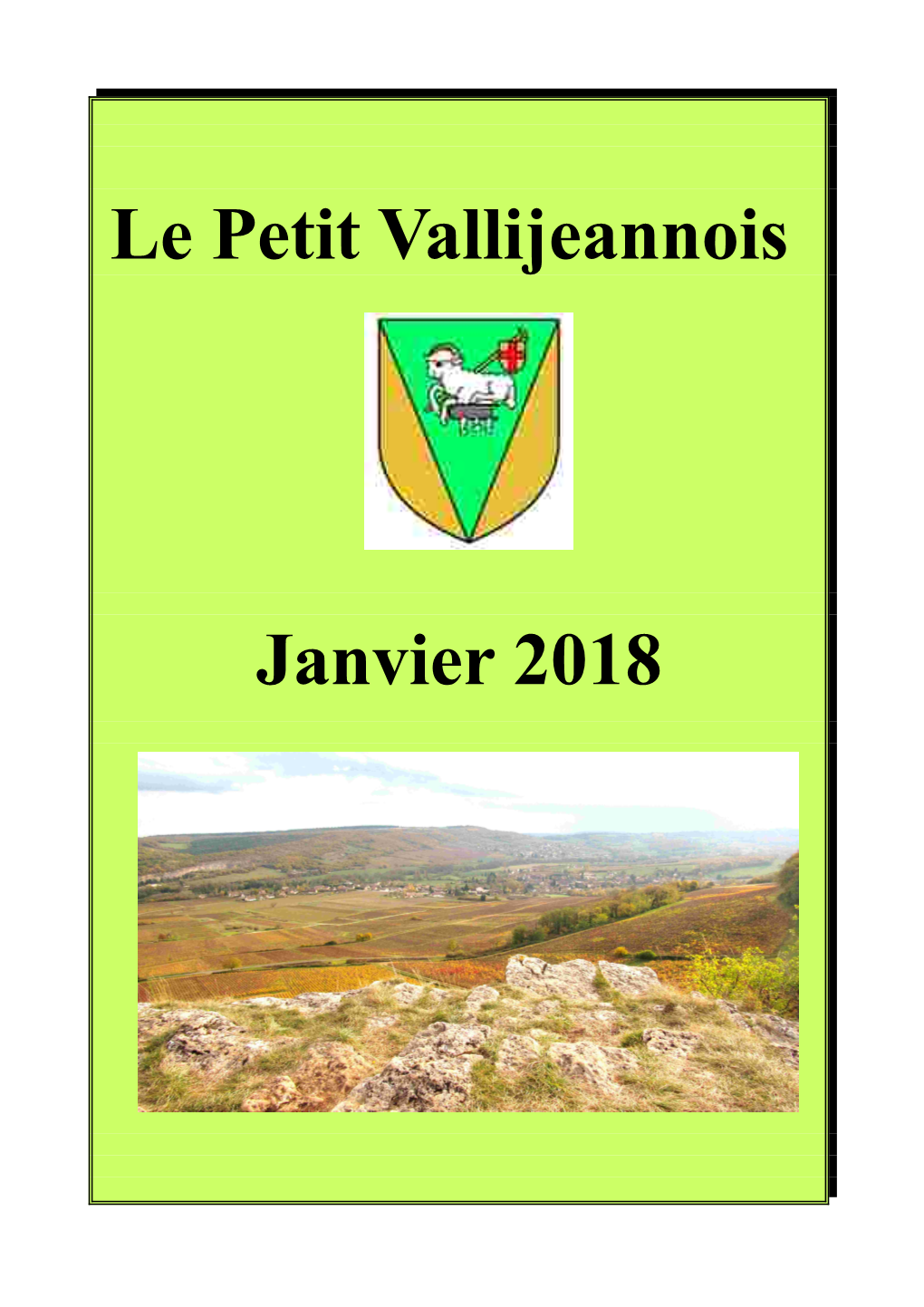Le Petit Vallijeannois Janvier 2018