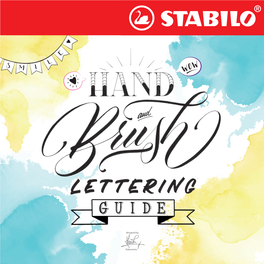 STABILO-Hand-And-Brush-Lettering