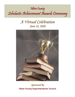Scholastic Achievement Awards Ceremony Program 2020.Pub