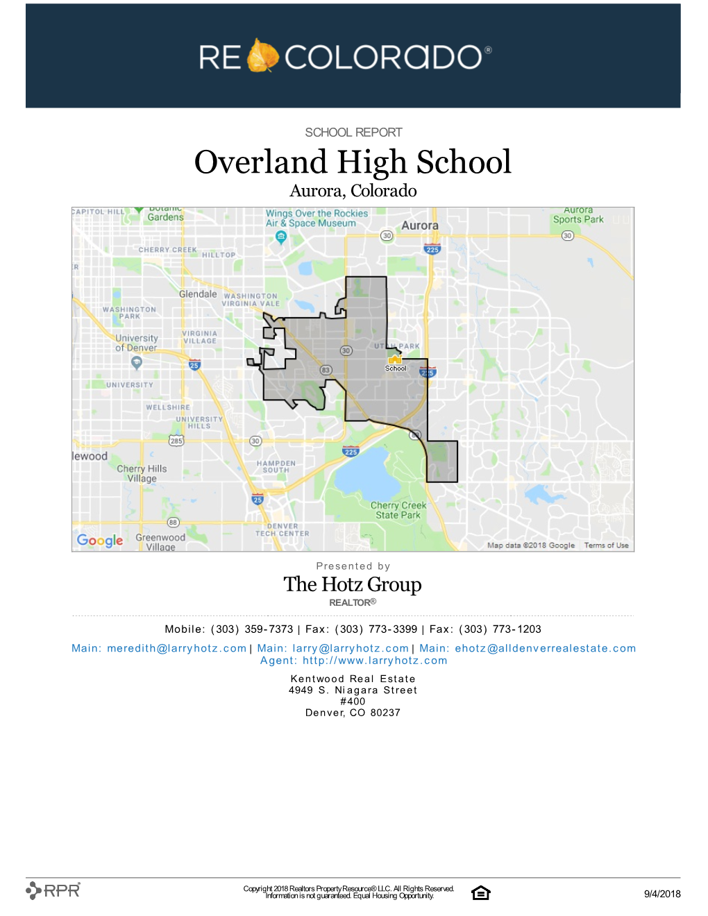 Overland High School Aurora, Colorado