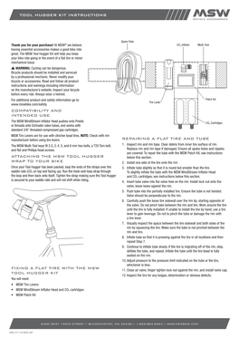 Tool Hugger Kit Instructions