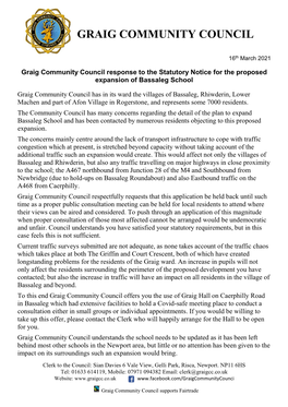 Graig Community Council