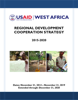 Regional Development Cooperation Strategy