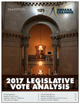 2017 Legislative Vote Analysis