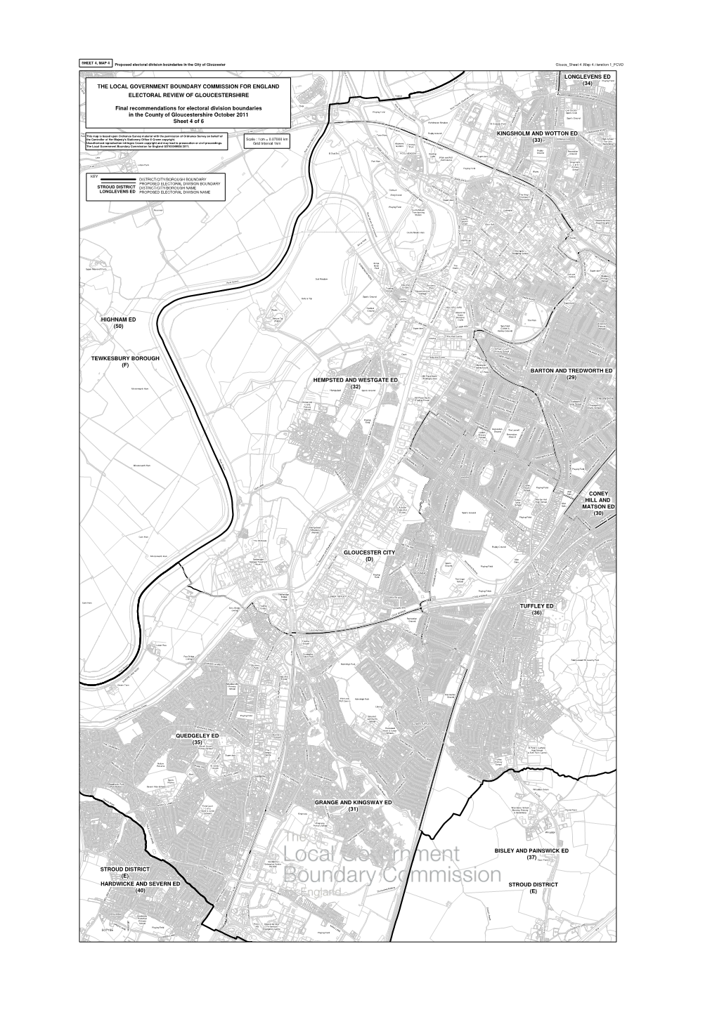 The Local Government Boundary Commission For