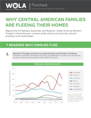 Why Central American Families Are Fleeing Their Homes