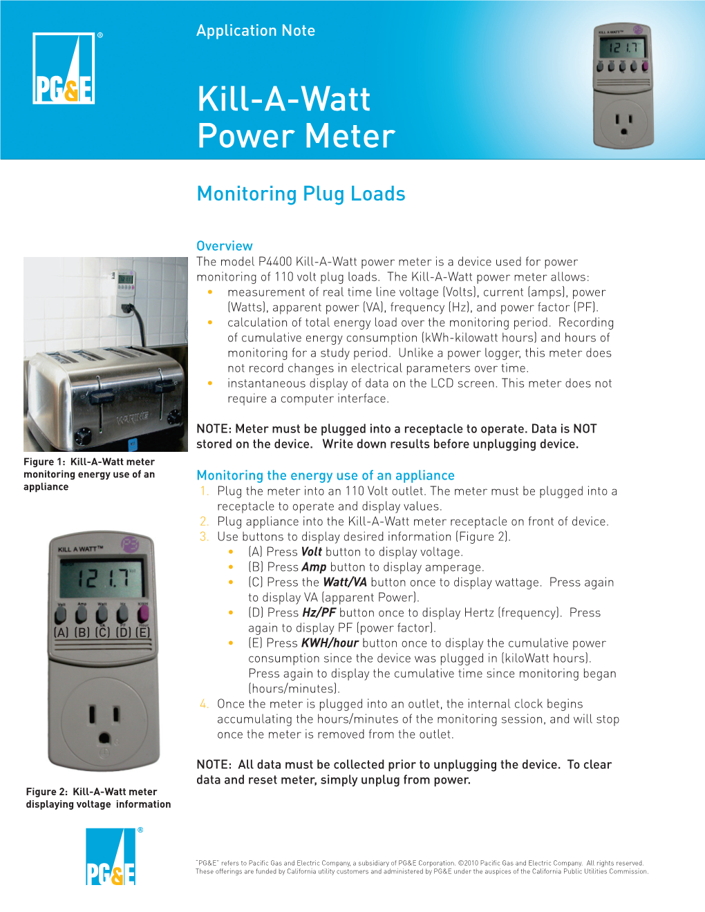 Kill-A-Watt Power Meter