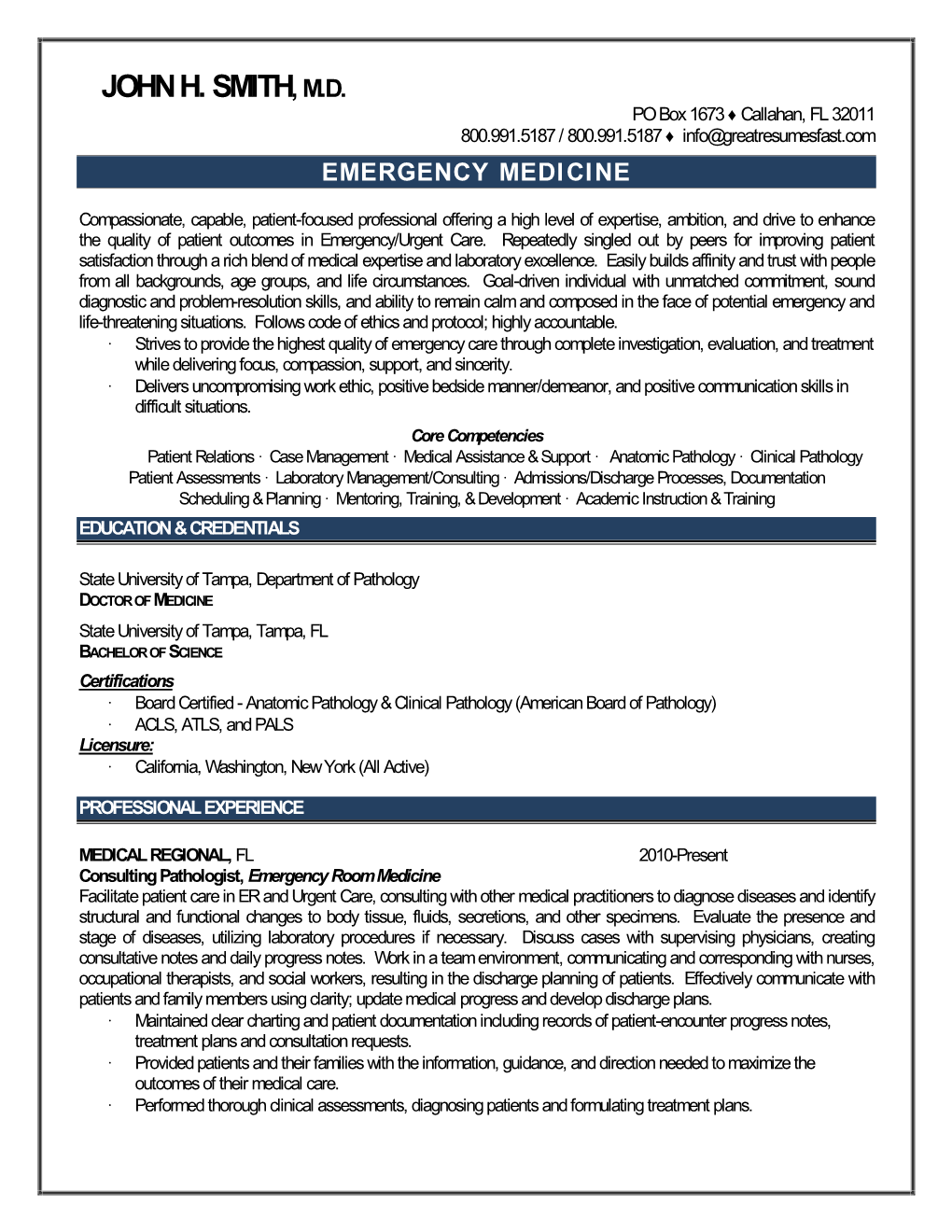 Emergency Medicine