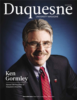 Ken Gormley Named 13Th President of Duquesne University