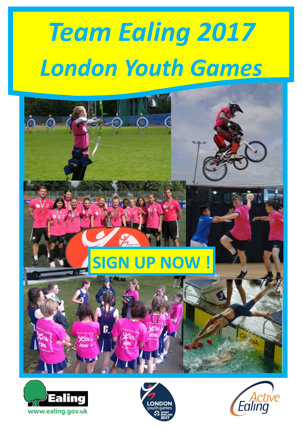 Team Ealing 2017 London Youth Games