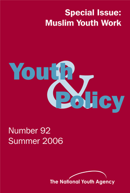 Muslim Youth Work Number 92 Summer 2006