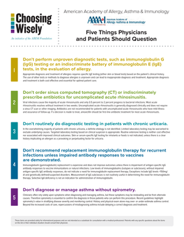 3 1 2 5 4 Five Things Physicians and Patients