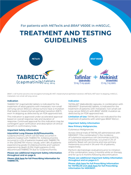 Treatment and Testing Guidelines