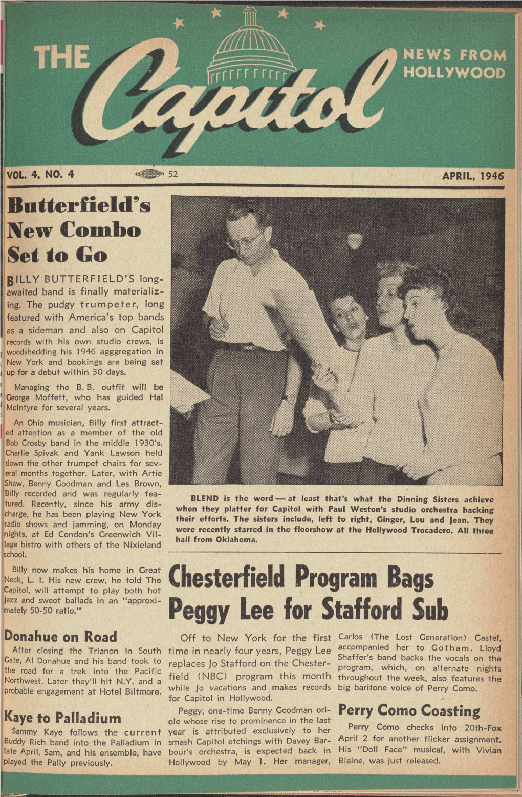 New Combo Set to Go Chesterfield Program Bags Peggy Lee For