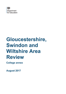Gloucestershire, Swindon and Wiltshire Area Review: College Annex