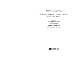 The Conscience Wars