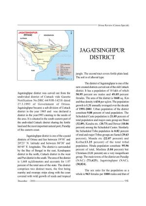 Jagatsinghpur District