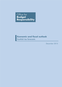 Scottish Tax Forecasts