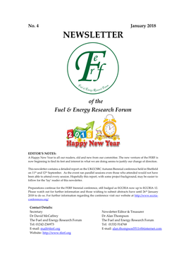 FERF Newsletter