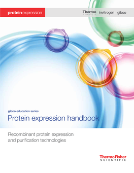 Gibco Protein Expression Handbook