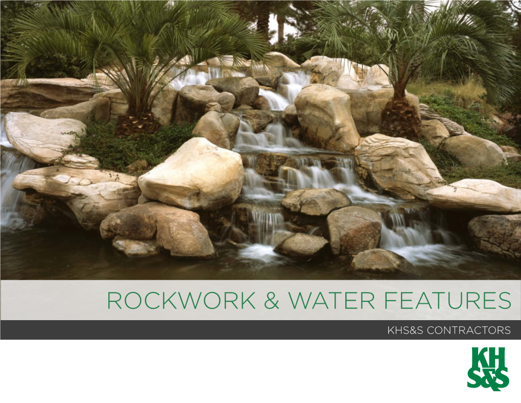 Rockwork & Water Features