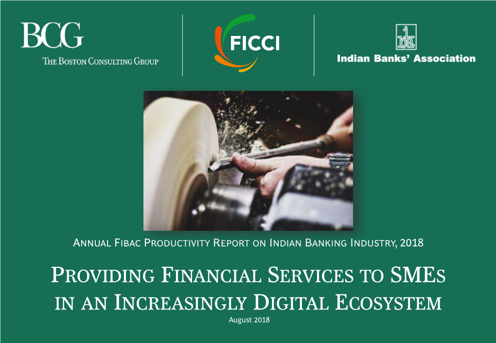 Providing Financial Services to Smes