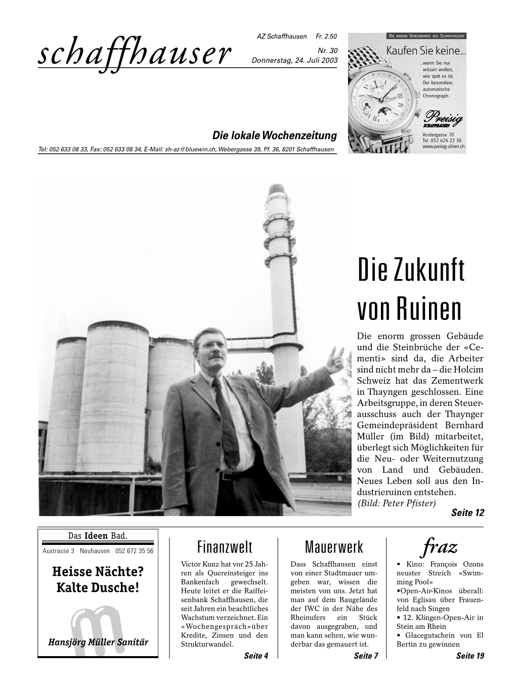 Ausgabe 30 2003