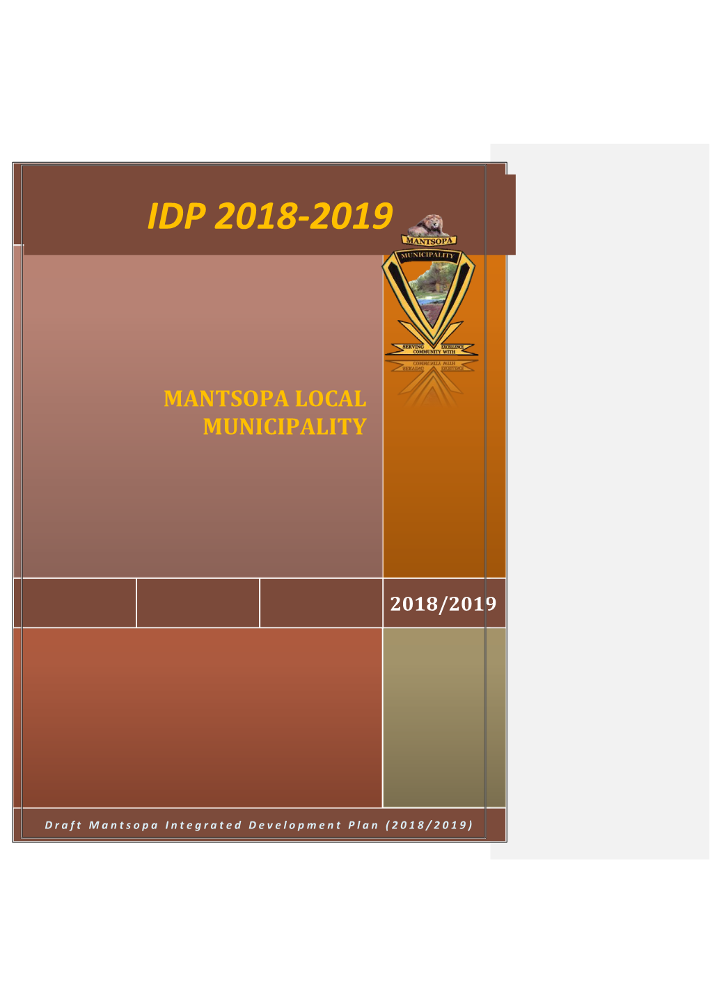 Mantsopa Local Municipality