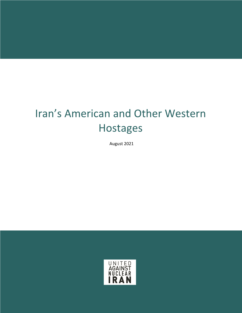 Iran's American and Other Western Hostages