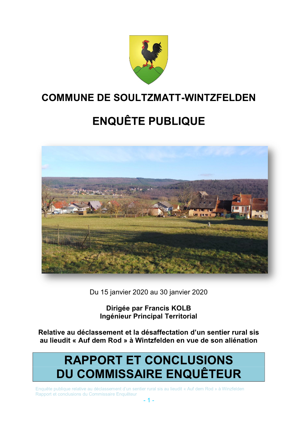 Mairie De Soultzmatt Winzfelden